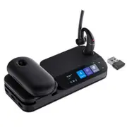 Yealink BH71-WS-PRO BH71 Pro Bluetooth Wireless Mono Headset, BHB710 Workstation w/ 3" Colour