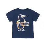 CHUMS 孩童 BOOBY LOGO OCN DY T-SHIRT短袖T恤 深藍 CH211267N001