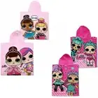 Lol Surprise Poncho 50x115cm Hooded Bath Poncho Beach Towel Hand Towel