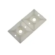 Burndy CTB125RA4CUG - CBL TIE MNT BASE Natural 100 per pack (100 EA)