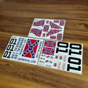 BAJA 5T GENERAL LEE RC Car Tamiya Decals Stickers 1:5 Scale HPI DUKE OF HAZZARD