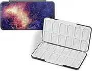 CaseBot Game Card Case for Nintendo Switch Games, [Shockproof] Hard Shell Protective and Durable 24 Slots Card & 24 Slots Micro SD Card Storage Holder Box, Slim and Portable, Galaxy