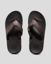 [Skylark] Skylark Men's Bayside Flip Flops Slippers in Brown Size 8 8 Brown
