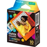 Fujifilm Instax Square Rainbow Film 10 Pack