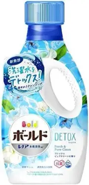 bold Laundry Detergent Liquid Laundry Water Detox Fresh Pure Clean Body 850g