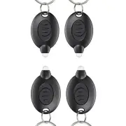 Mini LED Keychain EDC Flashlight Compact Flashlight Work Lamp Camping Light X 4