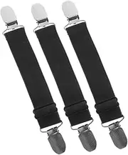 Elastic Pant Clips for Riding Boots 3 Pack Boot Clips for Jeans Water-Resistant Adjustable Stretchy Secure Fit
