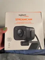 Logitech Streamcam Webcam - Black NIB USB-C