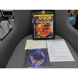 絕版經典 PC GAME 電腦遊戲 經典攻擊指揮官 strike commander 全新品僅拆拍照 拍室