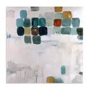 Artey | Patio Mosaic - Stretched Canvas - Stretched Canvas - 84 x 84cm