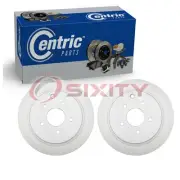 2 pc Centric GCX Rear Disc Brake Rotors for 2004-2017 Nissan Quest Braking bj (for: Nissan)