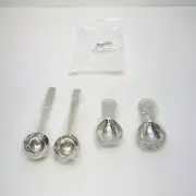 4 Pieces Coffee Scoop 1 Tablespoon Stainless Steel Coffee Measuring Scoops