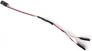 BCOATH 10pcs Y Splitter Extension Lead Cord Wires for Futaba Dual Female Male Connection for Cars Planes Helicopters High Performance Y Extension Cables