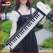 Portable Foldable Roll Up Piano 49 Keys Silicone Soft Keyboard Electronic Organ