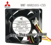 Mitsubishi Drive Inverter Cooling Fan MMF-06H24SS-CX5 24V 0.09A 6cm CB0867H12