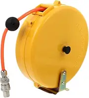 Vaguelly 1Pc Automatic Telescopic Hose Reel Pneumatic Tool for Home Retractable Storage Winding High Temperature Pressure Resistant for Garden Garage and Workshop