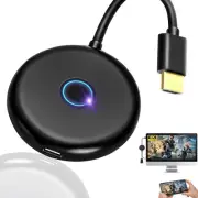 Wireless HDMI Transmitter and Receiver, Wireless HDMI Display Adapter,4K Deco...