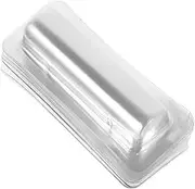 30pcs DIY Transparent Credit Clip Empty Lip Balm Lip Gloss Containers Money Bag Spatula Packaging Clear Cards Cash Filling Tray Boxes Lip Sticks Holder Pouch Plastic Office