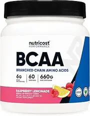 Nutricost Bcaa Powder 60 Serv Raspberry Lemonade