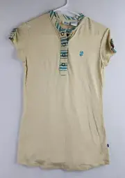 New Paul Frank Tristan Girls Youth Juniors Yellow T-Shirt Size Small