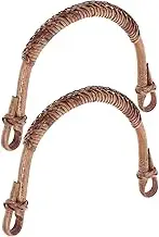 FIXOSHEE 2pcs Replacement Teapot Handle Scald Kettle Grip Rustic Style Easy to Replace Teapot Accessory Pattern