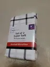 Mainstay Pillowcase KING Size Set of 2 Super Soft Microfiber White #