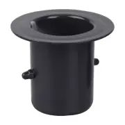 Rain Chain Gutter Adapter Black Finish with Mountable Hook Rainwater Catcher