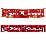 3m Large Christmas Hanging Banner Sign Bunting Party Ornament Outdoor Home Decor