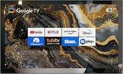 [elecsung] 43 INCH Smart Mirror TV for Bathroom, 4K UHD, IPX6 Waterproof, Goo-gle Android 11.0, ATSC DTV Television, Voice Control with Wi-Fi & Bluetooth,The Latest Model