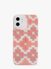 tonal spade flower iphone 13/13 pro case