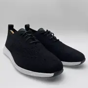 Cole Haan 2.ZeroGrand Stitchlite Black/Magnet Men's Wingtip Shoes Sz 6 B