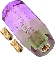 Auto Speed Gear Shift Knob Crystal Diamond Bubble Design Unique Car Modification Gear Head for Enhanced Interior Style and Compatibility