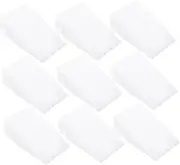 25 Pack Paper Barf Bags for Travel - Disposable Vomit Bags for Motion Sickness - for Car Rides and Trips Bright White