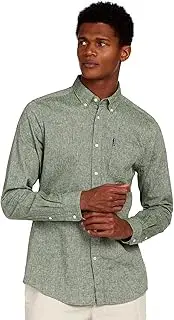 [Barbour International] Barbour Men's Linen Mix 7 Tailored L/S Button Down,