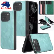 For Google Pixel 9 Pro Fold Phone Shockproof Leather Slim Case Back Cover Skin