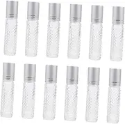 OATIPHO 12Pcs Refillable Essential Oil Rollerball Bottle Leakproof Containers for Perfume Synthesis Oil Travel Friendly Design
