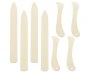 8pcs Bone Folder Tool Plastic Bone Folder Paper Creaser for Paper Crafts Bookbinding