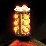 1.4w LED G4 Globe Yellow, Green, Blue HV9526~HV9528