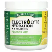 Nature's Truth, Electrolyte Hydration + B Vitamins, Powder Mix, Lemon, 4.3 oz (121 g)