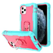 MCC Stylish Shockproof iPhone 11 Pro Case Cover Apple Heavy Duty Tough [Light Blue+Magenta]
