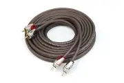 KnuKonceptz Klarity 2 Channel OFC RCA Cable 8 Meter coaxial Interconnect 25'