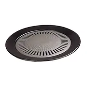 Auscrown 33cm Teflon Coated BBQ Grill Plate for Portable Butane Stoves