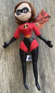 DISNEY STORE 18" PLUSH ELASTIGIRL PIXAR THE INCREDIBLES 2 STUFFED DOLL TOY +NEW