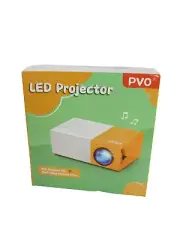 PVO LED MINI Projector YG300 Pro Max for Cartoon, Kids Gift Outdoor Movie Bundle