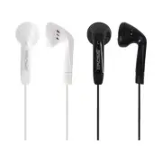 Koss 185084 3.5 mm Plug Stereo Black/White Portable Ear Bud 4 ft.