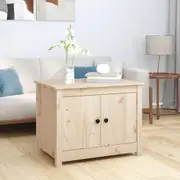 Coffee Table 71x49x55 cm Solid Wood Pine vidaXL