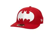Batman Low Profile Red New Era 59Fifty Fitted Hat