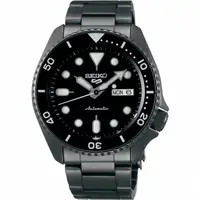 在飛比找PChome24h購物優惠-SEIKO 5 sport運動潮流機械腕錶/黑鋼4R36-0