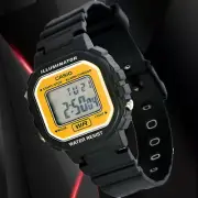 Casio LA-20WH-9A Ladies Gold Digital Watch with LED Light 5 Year Battery