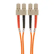 Fiber Optic Cable; Multimode SC/SC Duplex MMF, 50/125
